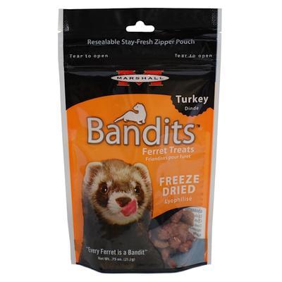 Marshall Ferret Extreme Freeze Dried Turkey Flavored Treats, 0.75 oz.