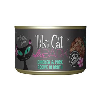 Tiki Cat After Dark Chicken & Pork Wet Food, 5.5 oz., Case of 8