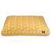 Stretch Yellow Rectangle Pet Bed, 36" L x 29" W, Medium