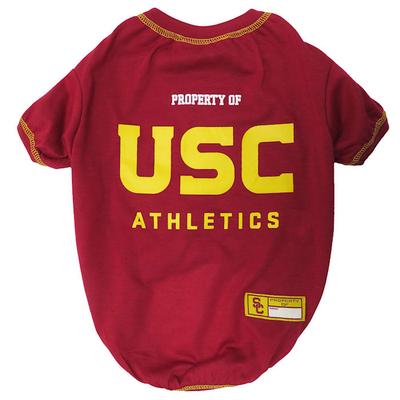 NCAA PAC 12 T-Shirt for Dogs, X-Large, Usc, Multi-Color