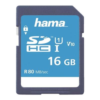 Hama SDHC-Speicherkarte »Class 10 UHS-I 16 GB«