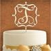 aMonogram Art Unlimited Square Frame Cake Topper Wood in Black | Wayfair 94107K-F