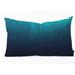 East Urban Home Leah Flores Sapphire Map Oblong Indoor/Outdoor Lumbar Pillow Polyester/Polyfill blend | 14 H x 23 W x 2 D in | Wayfair