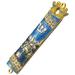 Matashi Crystal Blue Jerusalem City Mezuzah Crystal in Gray | 4 H x 3.5 W x 2.5 D in | Wayfair MTMZ3357