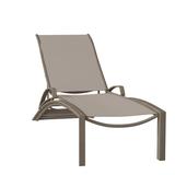 Tropitone South Beach Chaise Lounge Metal in Brown | 43 H x 29 W x 84.5 D in | Outdoor Furniture | Wayfair 241433_MOC_Sparkling Water