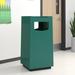Witt Food Court Series Receptacle Trash Can Fiberglass in Green | 40 H x 20 W x 20 D in | Wayfair 77S-2040FC-PD-34