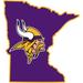 Fathead Minnesota Vikings Giant Removable Decal