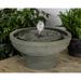 Campania International Faro Concrete Fountain | 7.5 H x 13 W x 13 D in | Wayfair FT-327-VE