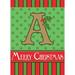 The Holiday Aisle® Carolena 2-Sided Burlap 18 x 13 in. Garden Flag in Red/Green | 18 H x 13 W in | Wayfair B266F9D6652C4B35987E6E8BDD492A04