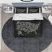 East Urban Home Designart United States Chalk Vintage Map Duvet Cover Set Microfiber in Black | King Duvet Cover + 2 Shams | Wayfair
