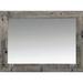 Millwood Pines Folse Rustic Accent Mirror Metal in Brown/Gray | 30 H x 40 W x 1 D in | Wayfair DB7CFFEB9CFC4E848E2851E1B8FC4603