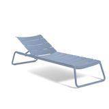 OASIQ Corail Reclining Chaise Lounge w/ Cushions Metal in Blue | 13.75 H x 27.5 W x 86.5 D in | Outdoor Furniture | Wayfair 1001110040000-CN