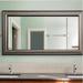 Rayne Mirrors Bathroom/Vanity Mirror in White/Black | 47.5 H x 30.5 W x 1 D in | Wayfair DV028-25/42