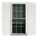 Perfect Shutters, inc. Premier Louver Exterior Shutters Vinyl in Gray | 63 H x 15 W x 0.78 D in | Wayfair IL501563001