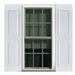 Perfect Shutters, inc. Premier Raised Exterior Shutters Pair Vinyl in Gray | 59 H x 15 W x 0.875 D in | Wayfair IR521559049