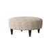 Lark Manor™ Adreon 38" Round Tufted Cocktail Ottoman Stain Resistant in Brown | 18.5 H x 38 W x 38 D in | Wayfair 0B4F5F2A278C4CC4A92A9300E13C84FE