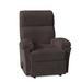 Lark Manor™ Valliere 33.5" Wide Manual Rocker Standard Recliner in Black/Blue/Brown | 39 H x 33.5 W x 38 D in | Wayfair