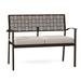 Woodard New Century Garden Outdoor Bench Metal | 34 H x 43.75 W x 23.75 D in | Wayfair 930004-48