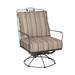 Woodard Briarwood Rocking Swivel Patio Chair in Gray | 41 H x 31.5 W x 33 D in | Wayfair 400077-72-54A