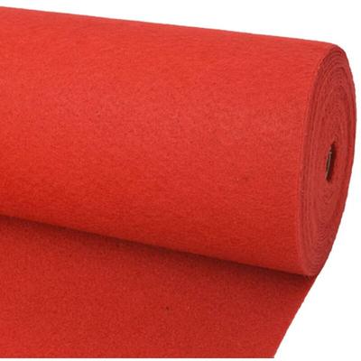 Messeteppich Glatt 1x12 m Rot Vidaxl Image