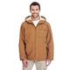Dickies Men's Sanded Duck Sherpa Lined Hooded Jacket Big-Tall, Brown Duck, 3X Tall