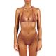 sofsy High Cut Bikini Bottoms for Women, Brazilian Style Bikini Bottoms (Top & Bottoms Sold Separately!) Nude Burnt Orange Size Extra X-Small