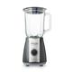 Morphy Richards Total Control Glass Jug Blender with Ice Crusher Blades, 5 Speed Settings, Pulse Control, 600 W, 1.5 litres, Grey, 403010