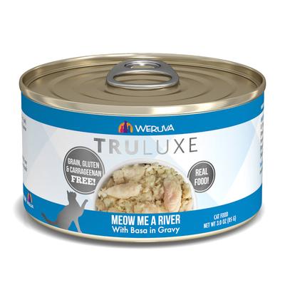 Weruva TruLuxe Meow Me a River with Basa in Gravy Wet Cat Food, 3 oz., Case of 24