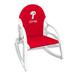 Red Philadelphia Phillies Children's Personalized Rocking Chair