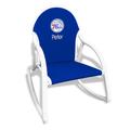 Royal Philadelphia 76ers Children's Personalized Rocking Chair