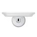 Charlton Home® Isai Soap Dish Porcelain, Stainless Steel in Gray/White | 2.63 H x 5.25 W x 3.25 D in | Wayfair 5ADFA945E539433D95C2DD63BC2F6B9E