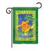 Breeze Decor Spring Duckling Garden Friends Birds Impressions 2-Sided Polyester 18.5 x 13 in. Garden Flag in Green/Yellow | 18.5 H x 13 W in | Wayfair