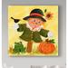 The Holiday Aisle® 'A Scarecrow & Friends' Canvas Art Canvas | 14 H x 14 W in | Wayfair 109BD64FCAA14719818BF004A77D459D