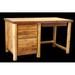 Loon Peak® Jorgensen Credenza Desk Wood in Brown | 30 H x 48 W x 24 D in | Wayfair C9F1022C68994C7A9FDE0464CE175346