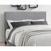 Andover Mills™ Parishville Low Profile Standard Bed Upholstered/Polyester in Gray | 45.51 H x 58.12 W x 80.58 D in | Wayfair