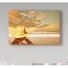 Highland Dunes 'Memories on The Beach 1' Acrylic Painting Print on Wrapped Canvas Canvas | 16 H x 24 W x 2 D in | Wayfair