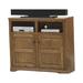 Millwood Pines Jesse Solid Wood TV Stand for TVs up to 50" Wood in Black/Brown | 40.5 H in | Wayfair EC754A8E1E7D4B479BD4BC28B9280B40