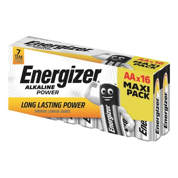 Energizer 16er-Pack Batterien »Alkaline Power« Mignon / AA Image