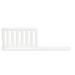 Evolur Toddler Bed Rail, Solid Wood in Gray | 26 H x 55 W x 15 D in | Wayfair 846-WW