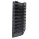 Klickpick Office Hanging Files Wall Mounted Metal Mesh Document File Organizer Magazine Holder Rack Organizer 10 Tier Section Racks Multipurpose Use to Display Files, Magazine, Newspapers- Black