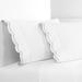 Birch Lane™ Bartlow 300 Thread Count 100% Cotton Pillowcase Cotton Percale in Gray/White | Standard | Wayfair 6062EE42B97B47BDA81201CE8F23F544