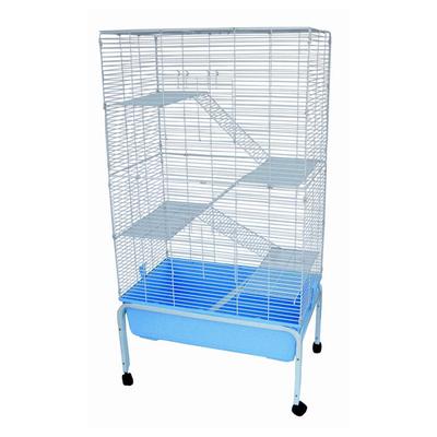 YML 5 Level Blue Ferret Cage With Stand, 32" L X 20" W X 60" H