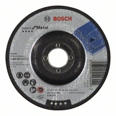 Schruppscheibe a 30 t bf 125 mm 6mm gekröpft Expert for Metal - Bosch