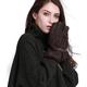 YISEVEN Women's Shearling Leather Gloves Merino Rugged Sheepskin Mittens Sherpa Fur Cuff Thick Wool Lined and Heated Warm for Winter Cold Weather Dress Driving Xmas Gifts, Dark Brown Large