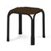 Telescope Casual Robinett Plastic/Resin Outdoor Side Table Plastic/Metal in Black/Brown | 18 H x 17 W x 17 D in | Wayfair 208P1004