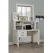 Hillsdale Kids and Teen Highlands Wood Desk with Hutch, White - 12540NDH