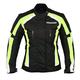 RKSports 747 Ladies Waterproof Textile Motorcycle Motorbike Pink Grey Purple Hi-Vis Jacket (24, Hi-Vis)