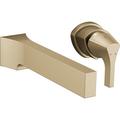 Delta Zura Trim Wall Mounted Bathroom Faucet, Ceramic in Yellow/Brown | 11.38 W in | Wayfair T574LF-CZWL