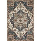 Blue 60 x 0.75 in Area Rug - World Menagerie Goncalvo Hand-Hooked Wool Area Rug Wool | 60 W x 0.75 D in | Wayfair A3B42684973F4FA48A4326605C666176