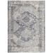 Gray 31 x 0.28 in Area Rug - Bungalow Rose Bechtel Oriental Area Rug Polyester/Polypropylene | 31 W x 0.28 D in | Wayfair